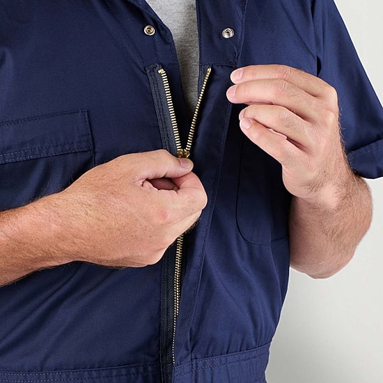 Berne Heritage Mens Big and Tall Short Sleeve Workwear Coverall