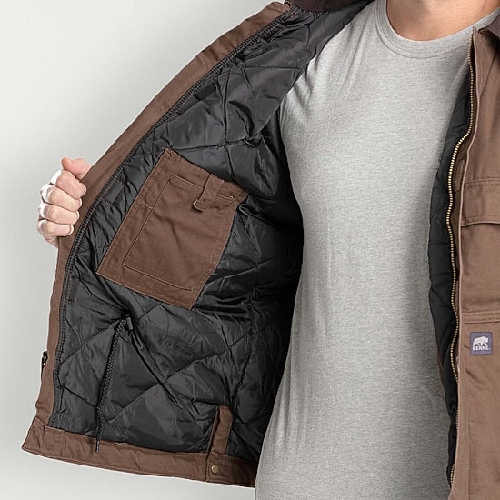 Berne Highland Washed Chore Mens Heavyweight Big and Tall Work Jacket