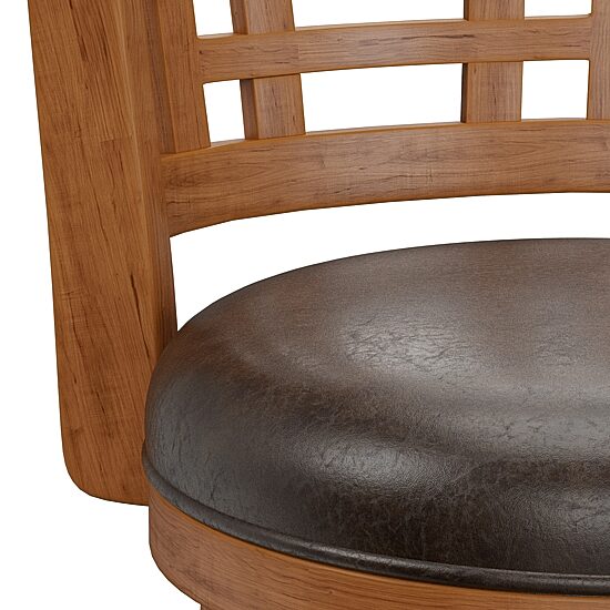 Fairfox Swivel Barstool