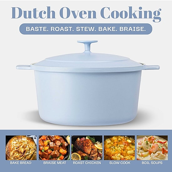 Gotham Steel Lightweight Ceramic 5-qt. Non-Stick Dutch Oven