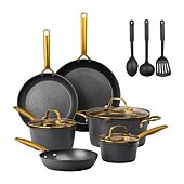 Granitestone Armor Max Gold Aluminum 14-pc. Non-Stick Cookware Set