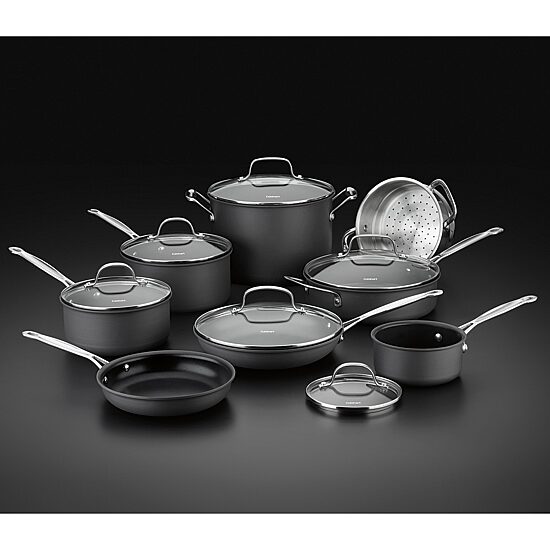 Cuisinart Chef's Classic 14-pc. Hard Anodized Cookware Set