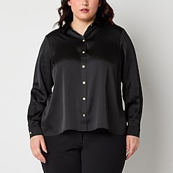 jcpenney black dress shirt Black Dress Shirts for Men