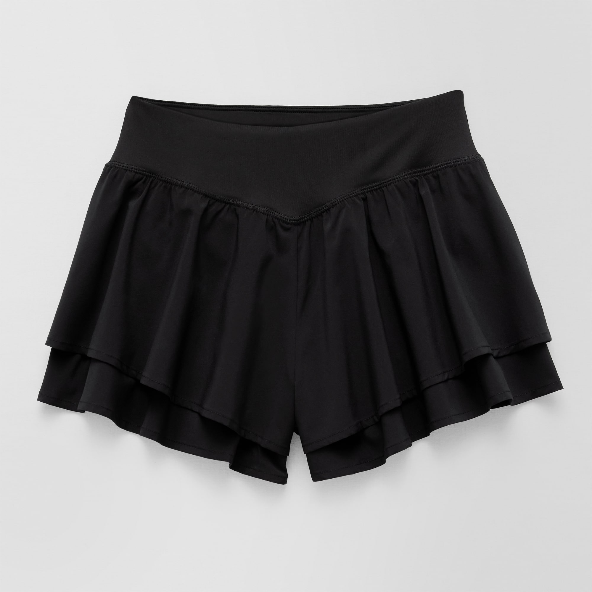 Xersion Flowy Little & Big Kid Girls Mid Rise Pull-On Short