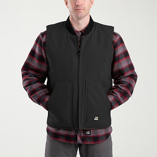 Berne Workmans Duck Mens Water Resistant Heavyweight Big and Tall Quilted Vest