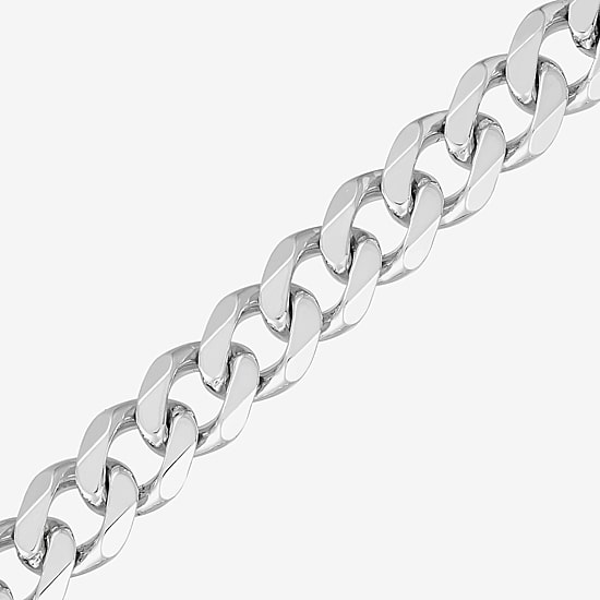 Mens Sterling Silver 22 Inch Curb Chain Necklace