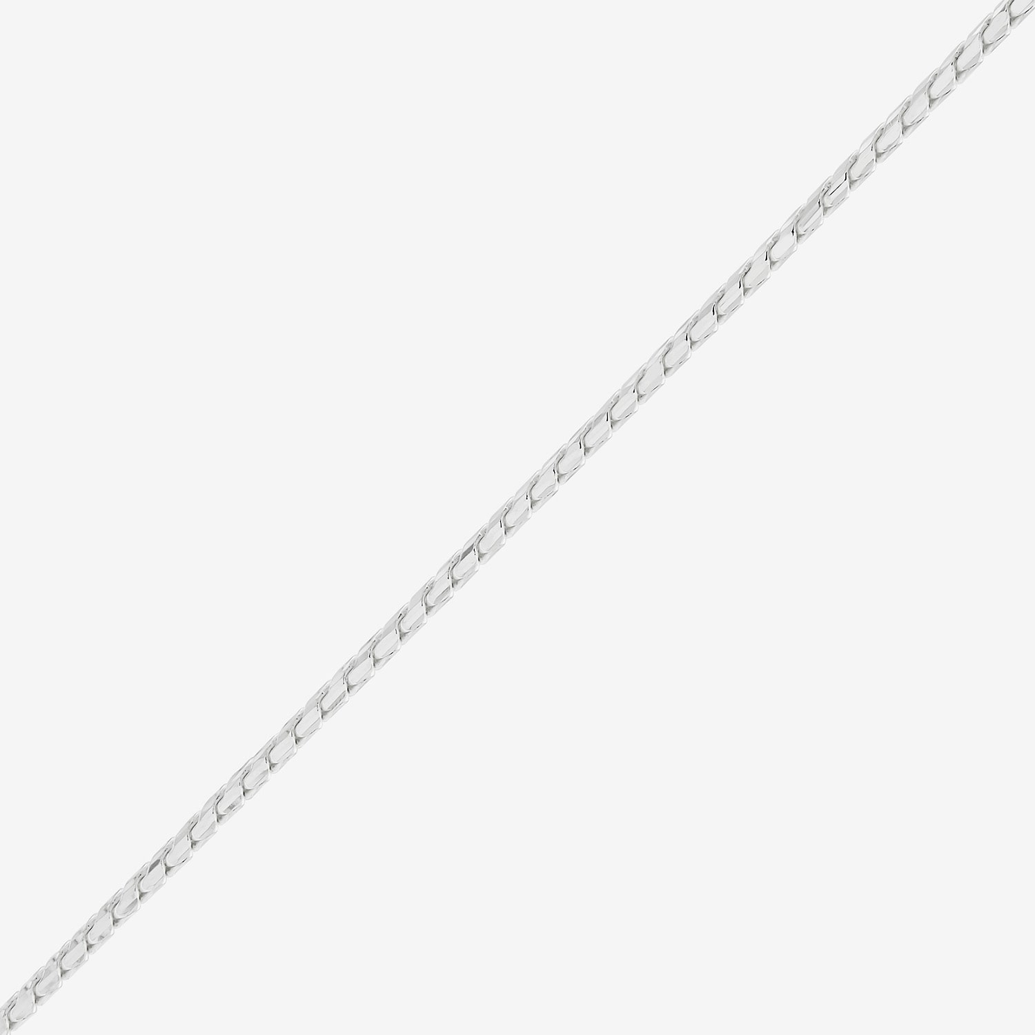 Made in Italy Womens Sterling Silver Inch Chain Necklace