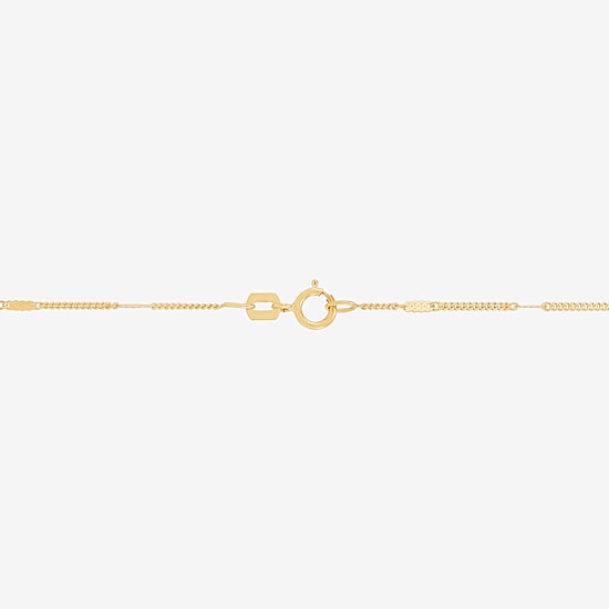 Limited Quantities! Womens 14K Gold 18 Inch Cable Chain Necklace