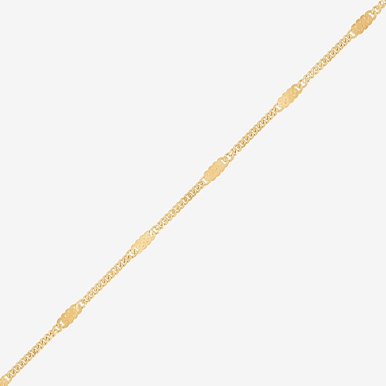Limited Quantities! Womens 14K Gold 18 Inch Cable Chain Necklace