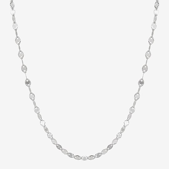 Limited Quantities! Womens 14K Gold 18 Inch Link Chain Necklace