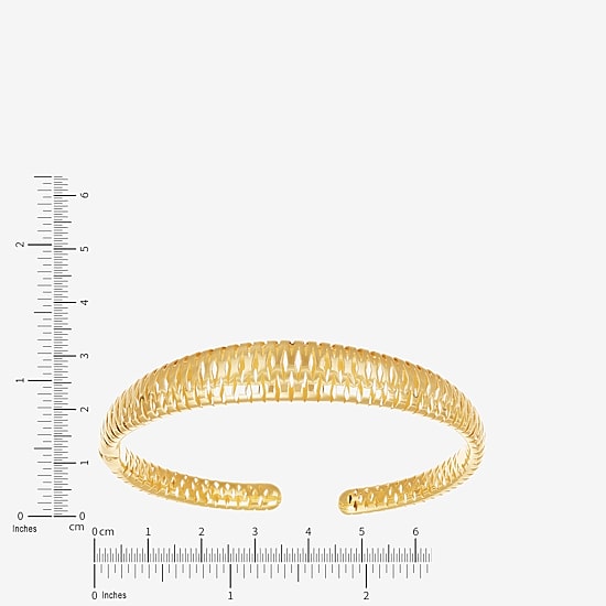 Limited Quantities! Womens 14K Gold Bangle Bracelet
