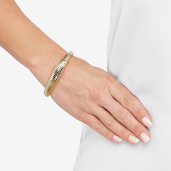 Limited Quantities! Womens 14K Gold Bangle Bracelet