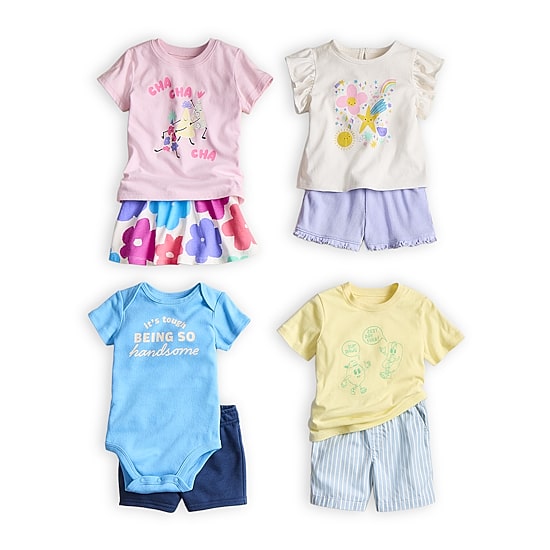 Okie Dokie Baby Girls Pull-On Short