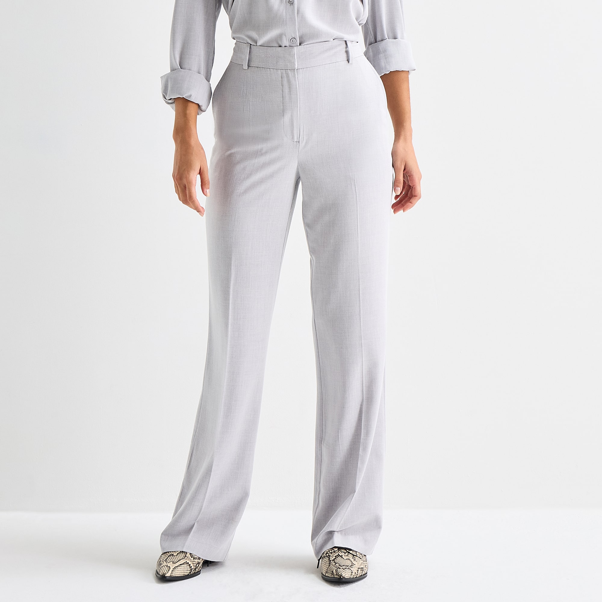 Worthington Womens Straight High Rise Trouser