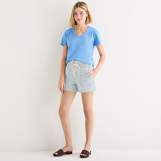 A.N.A Womens V Neck Short Sleeve T-Shirt