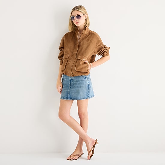a.n.a Womens Midweight Bomber Jacket