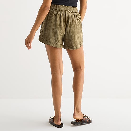 a.n.a Womens 3 1/2" Pull-On Short