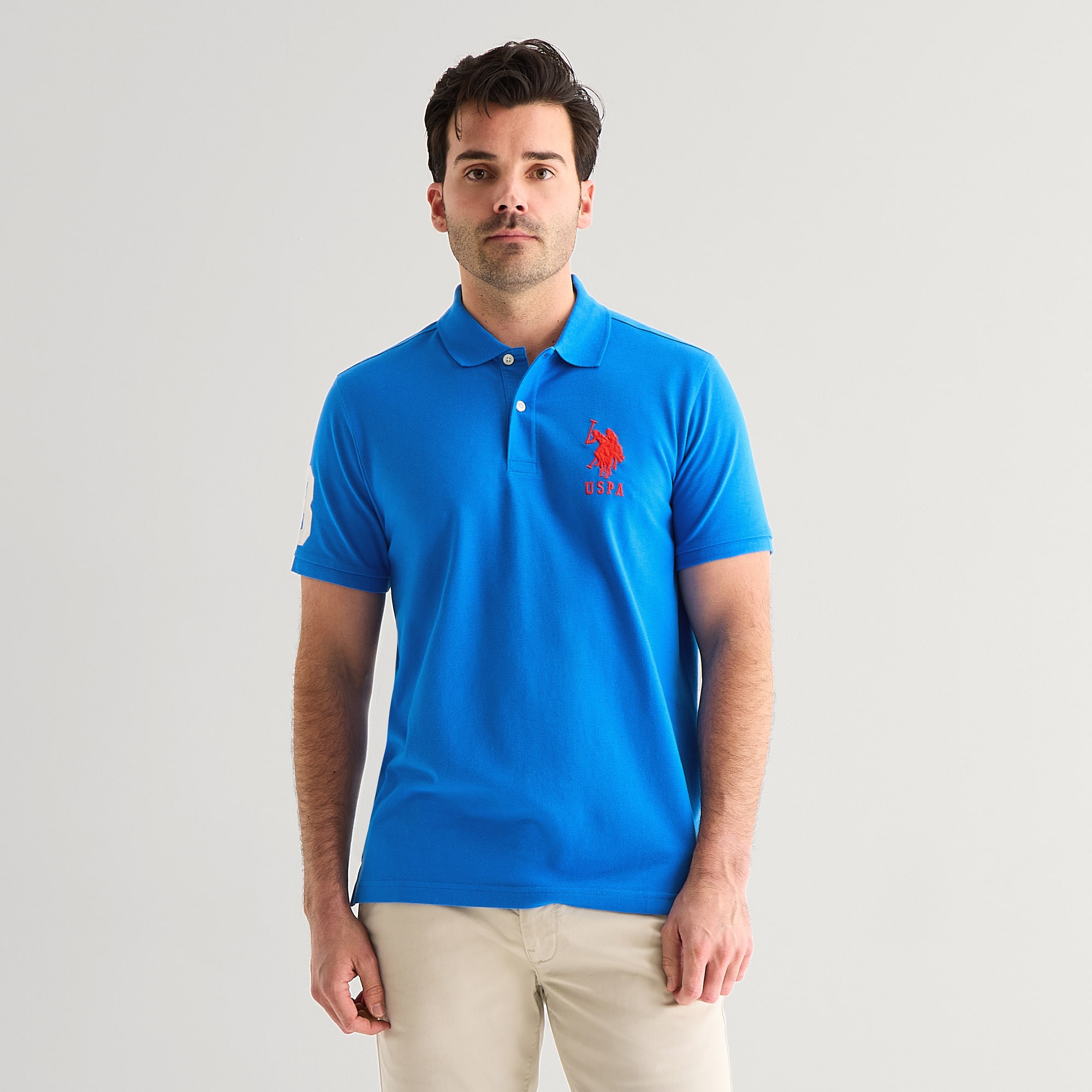 U.S. Polo Assn. Big Pony Pique Mens Classic Fit Short Sleeve Shirt