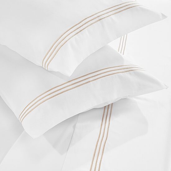 SUPERIOR® Brandon Embroidered Cotton Modern 320tc Deep Pocket Sheet Set
