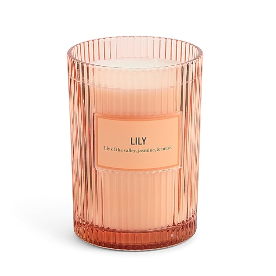 Martha Stewart 19oz Lily 2-Wick Scented Jar Candle