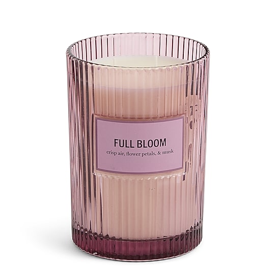 Martha Stewart 19oz Full Bloom 2-Wick Scented Jar Candle