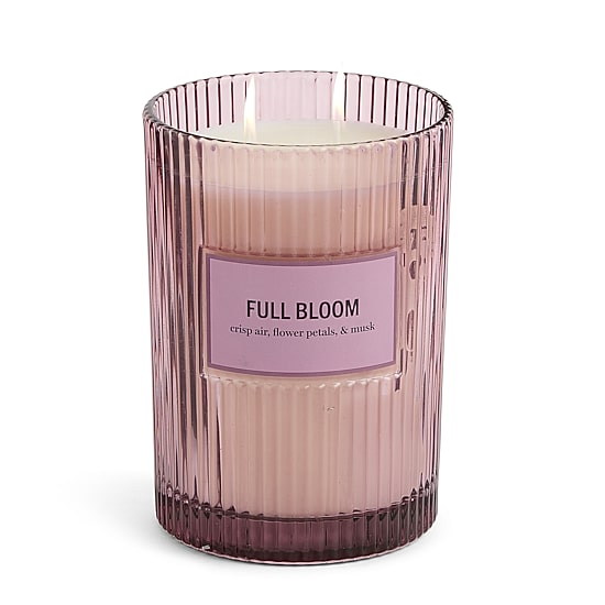 Martha Stewart 19oz Full Bloom 2-Wick Scented Jar Candle