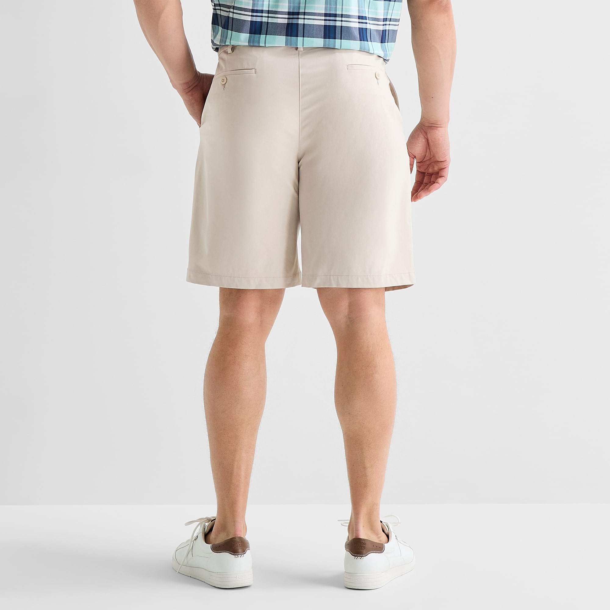 St. John's Bay Extender Waistband Performance 10" & 11" Mens Mid Rise Big and Tall Golf Short