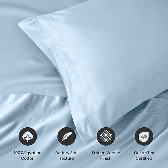 SUPERIOR® Egyptian Cotton Sateen 1000tc Pillowcase