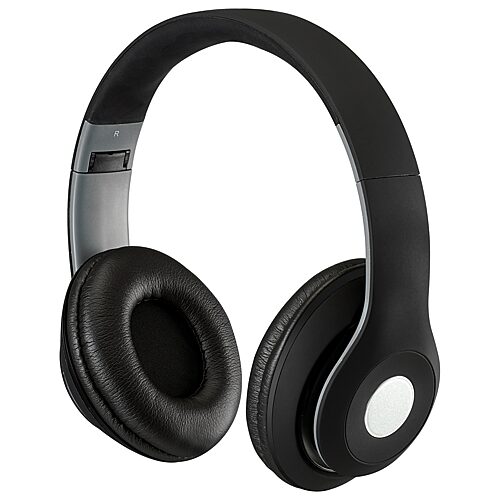 iLive IAHB48M Bluetooth Wireless Headphones, One Size, Black