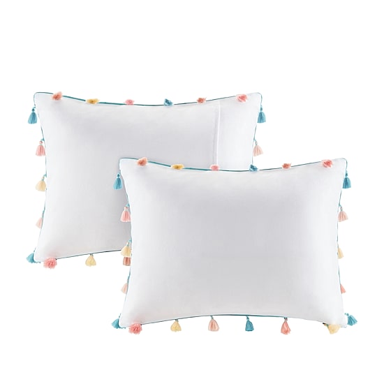 Mi Zone Kids Tanya Comforter Set with Tassel with decorative pillow