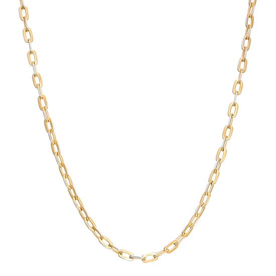 Mens Stainless Steel 24 Inch Link Necklace