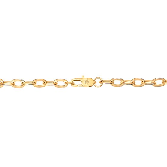 Mens Stainless Steel 24 Inch Link Necklace