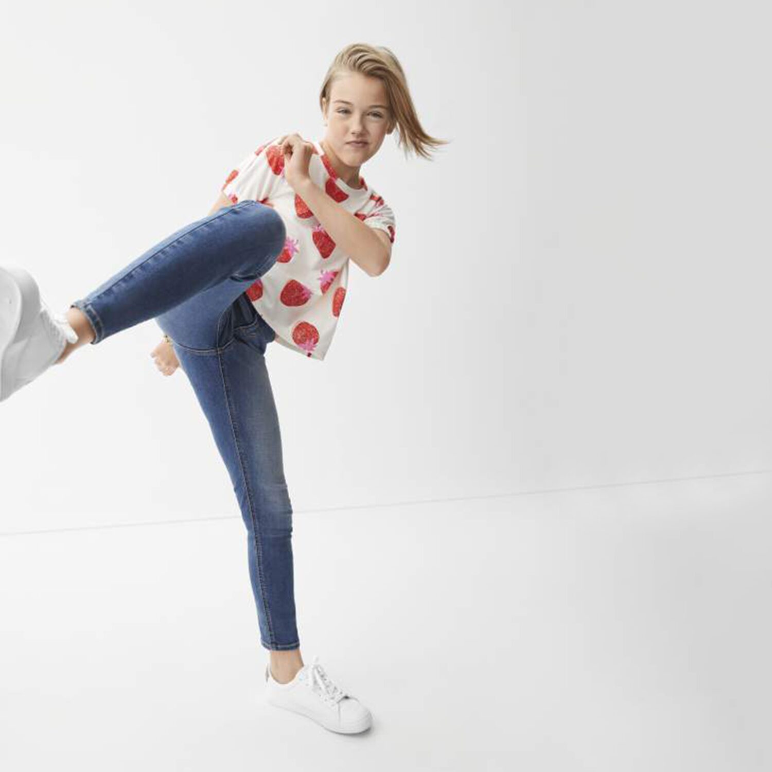 Thereabouts Superflex Little & Big Kid Girls Adjustable Waist Stretch Fabric Skinny Fit Denim Jean