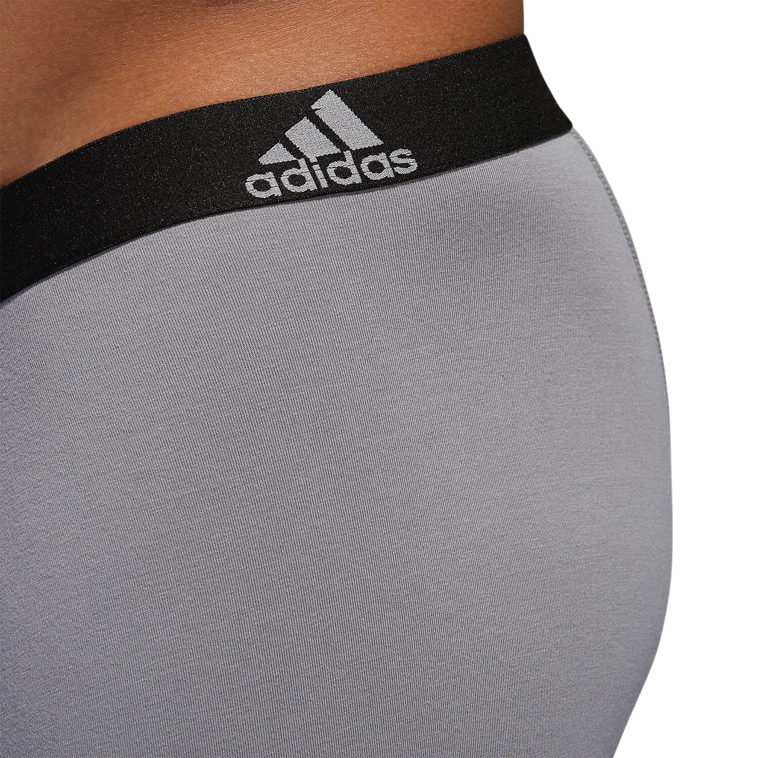 adidas Cotton Mens 3 Pack Long Leg Boxer Briefs 5152380a