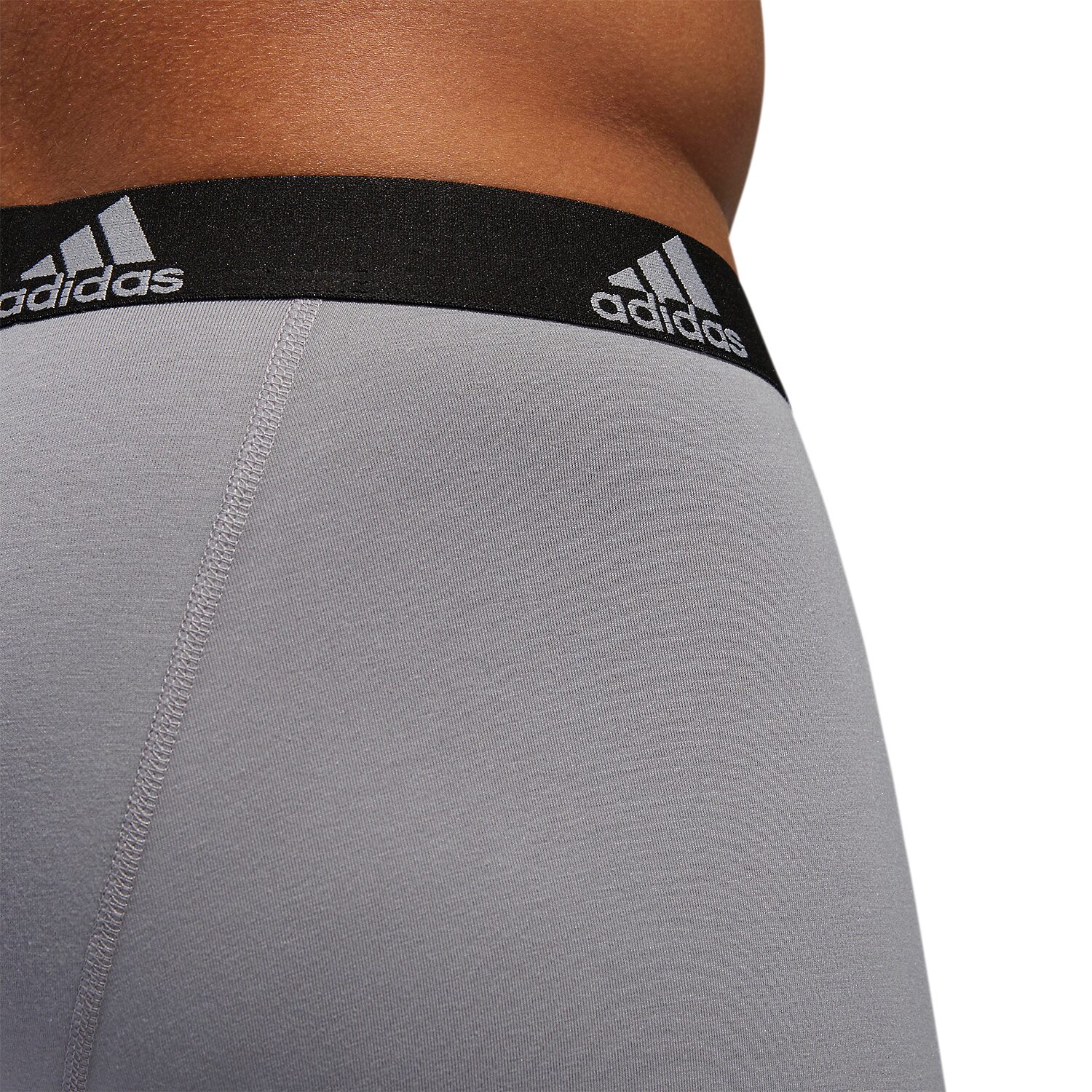 adidas Cotton Mens 3 Pack Long Leg Boxer Briefs 5152380a