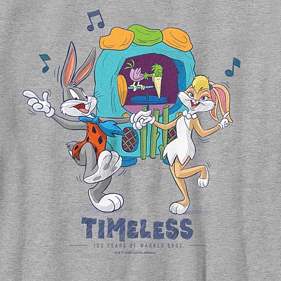 Little & Big Kid Boys Crew Neck Short Sleeve Regular Fit Looney Tunes Graphic T-Shirt