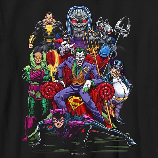 Little & Big Kid Boys Crew Neck Short Sleeve Regular Fit DC Comics Graphic T-Shirt