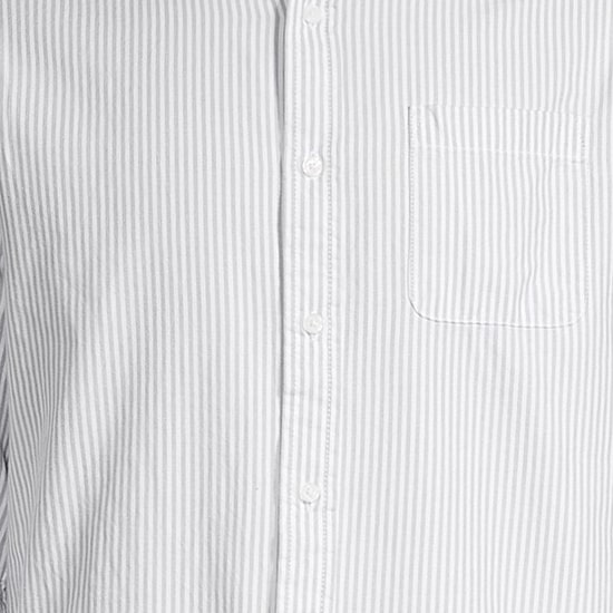 St. John's Bay Performance Oxford Mens Long Sleeve Slim Fit Button-Down Shirt