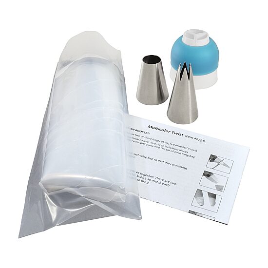 R&M International Llc Multicolor Twist 19-pc. Cake Decorating Kit