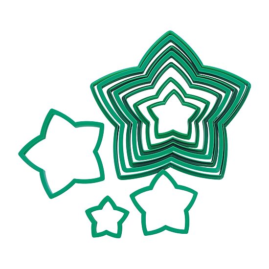 R&M International Llc Star Tree 10-pc. Cookie Cutter Set