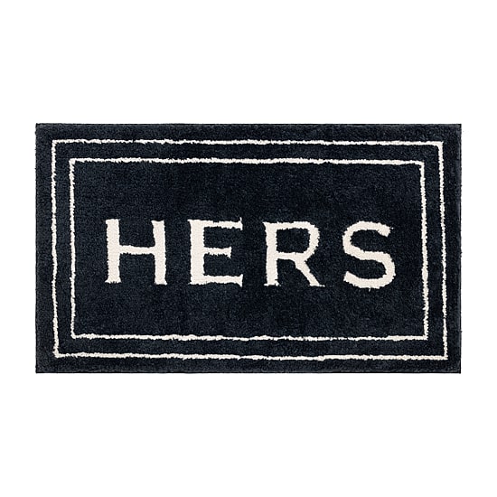 Mohawk Home Knitted His & Hers Bath Mat