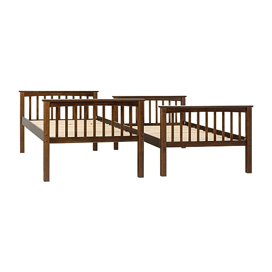 Solid Wood Mission Design Bunk Bed
