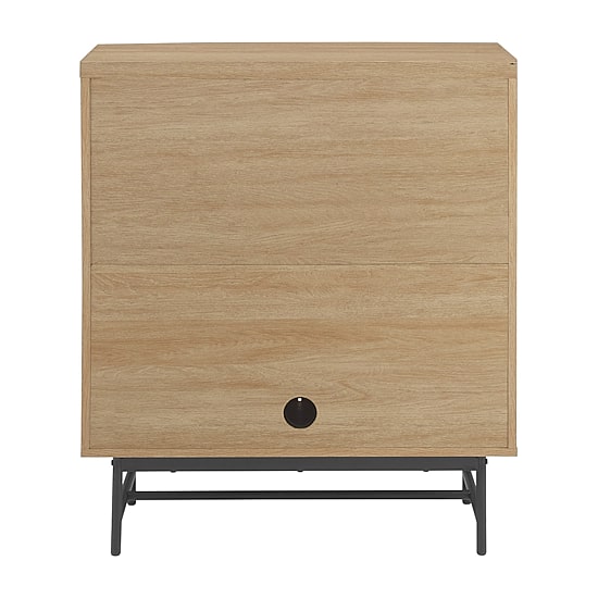 Scandinavian 2-Door Accent Cabinet