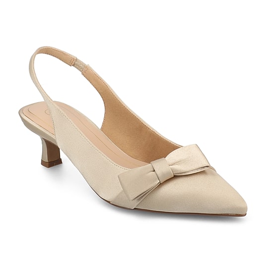 Journee Collection Paloma Womens Pointed Closed Toe Kitten Heel Pumps