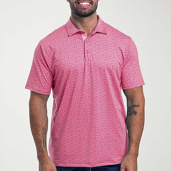 Antigua Mens Short Sleeve Polo Shirt