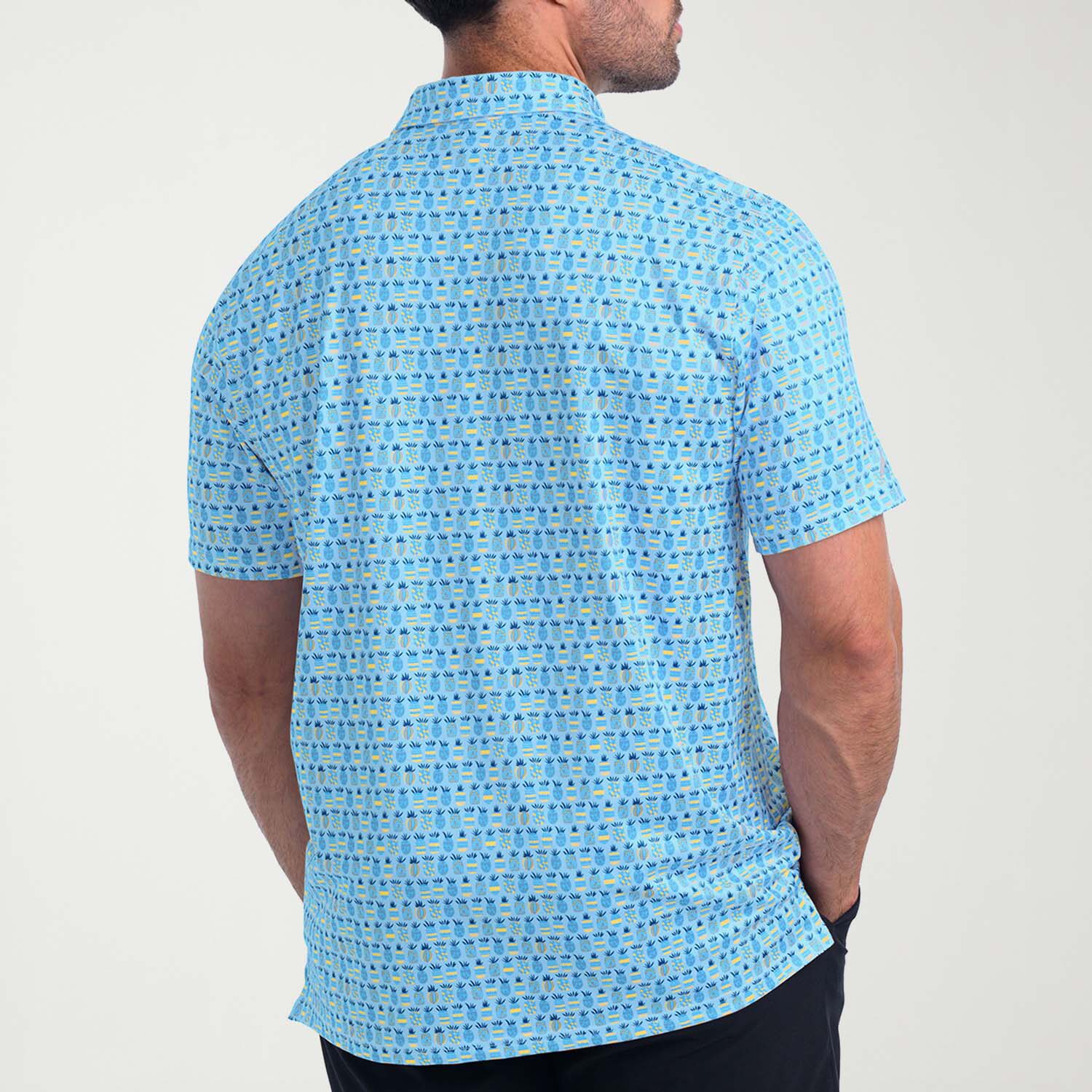 Antigua Mens Regular Fit Short Sleeve Polo Shirt