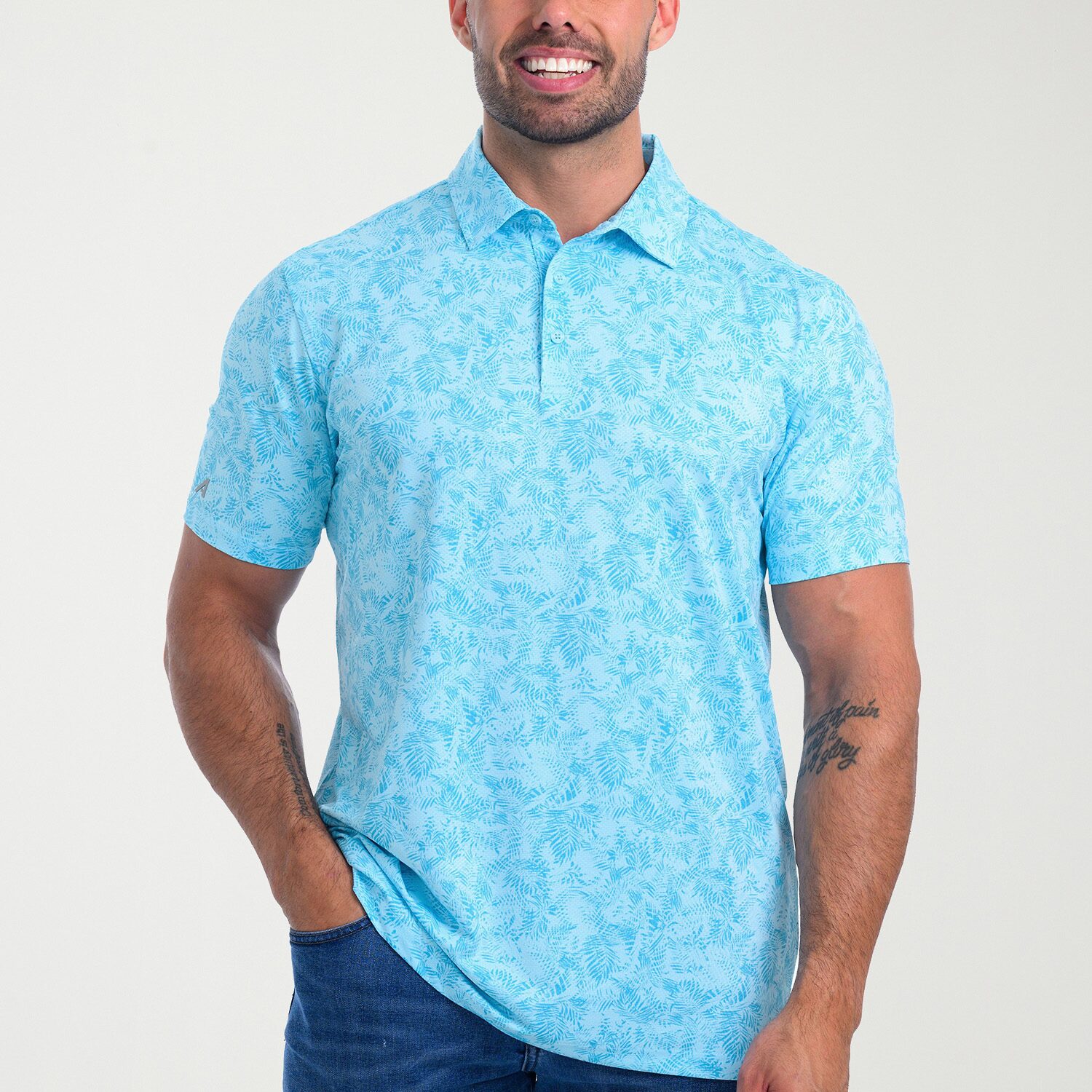 Antigua Mens Short Sleeve Polo Shirt