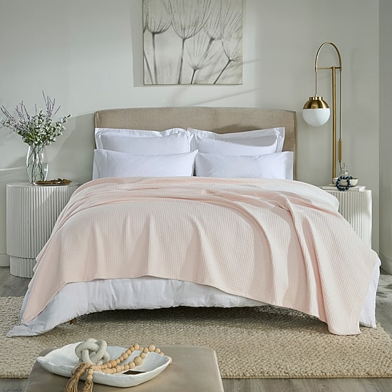 Better Trends Janiya Waffle Lightweight Blanket