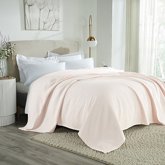 Better Trends Janiya Waffle Lightweight Blanket