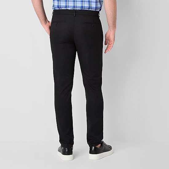 St. John's Bay Performance Mens Slim Fit Flat Front Pant